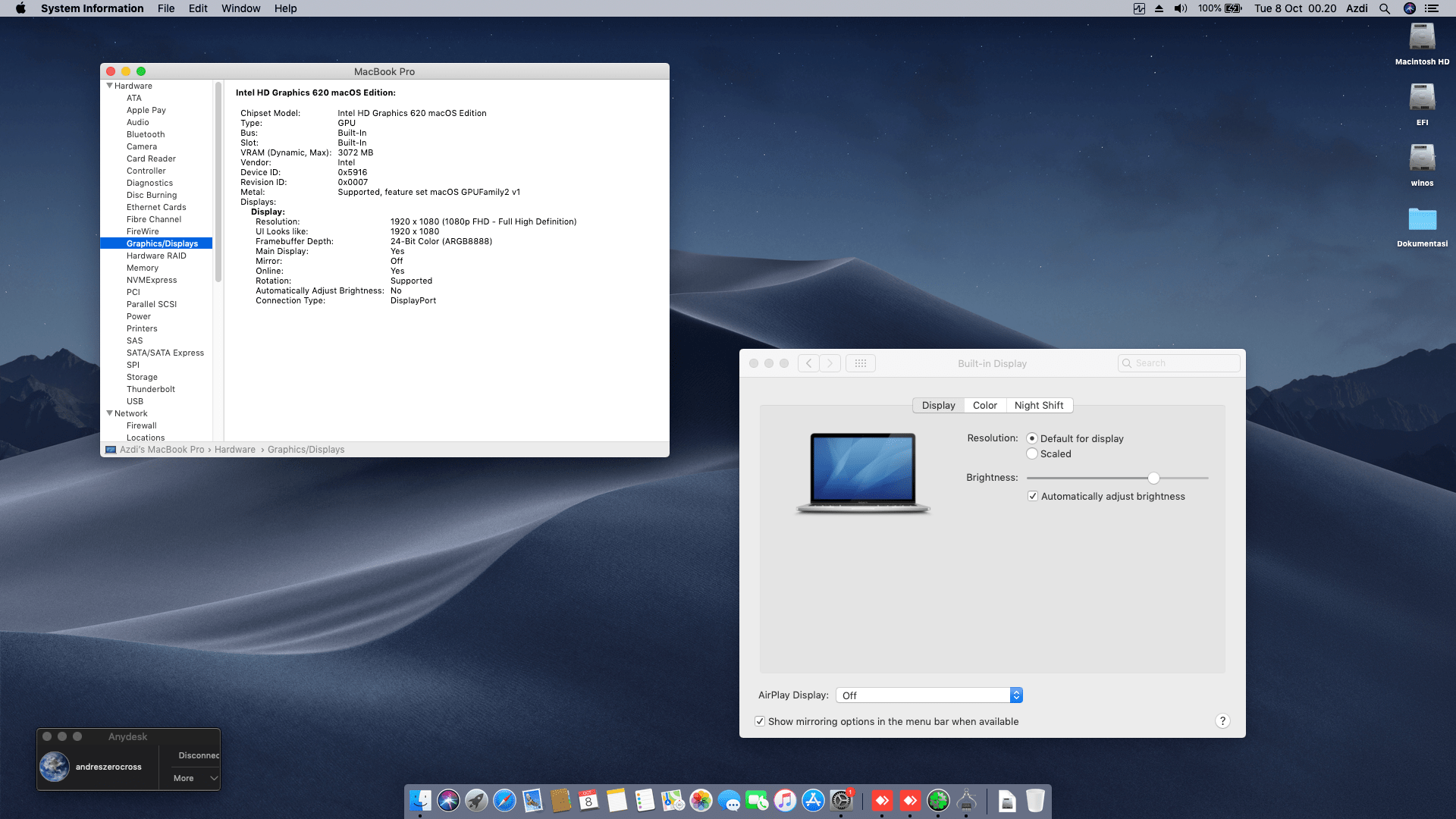 Lenovo V330 15IKB [KabyLake R   Intel HD 620 + I2C] 6
